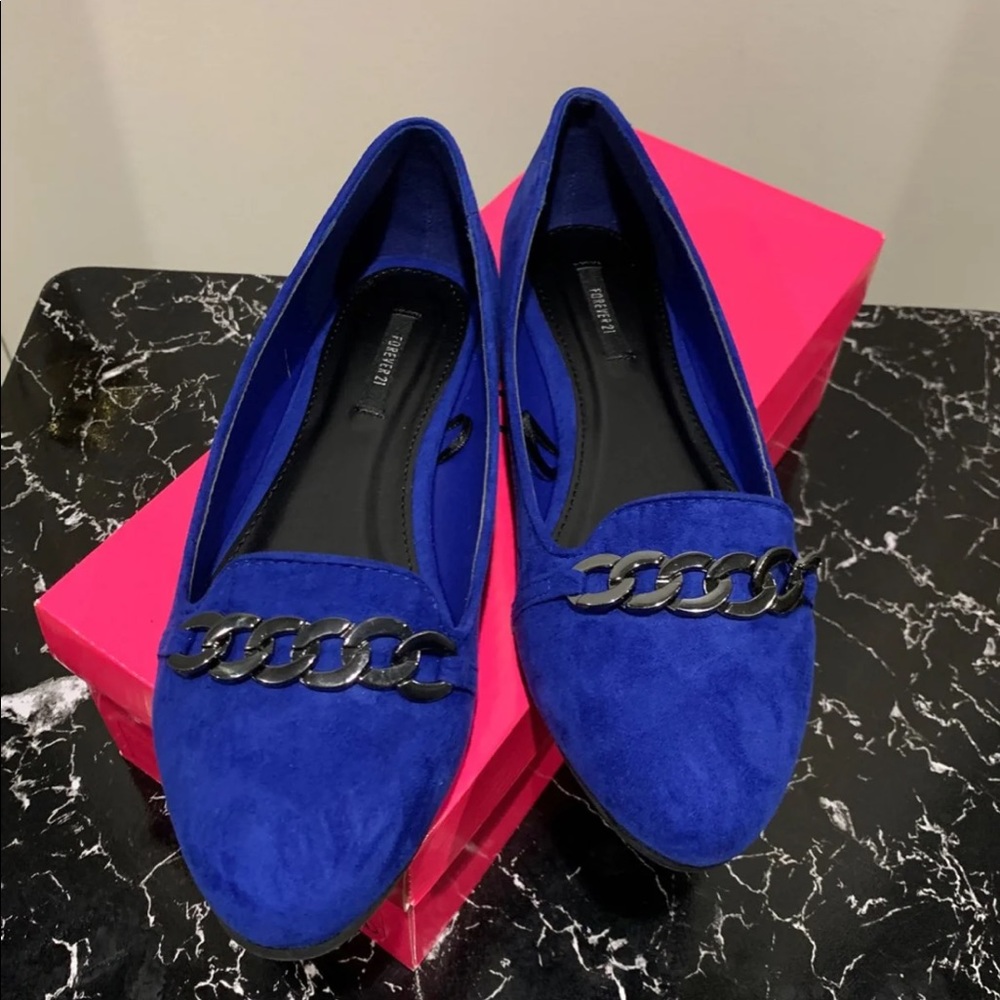 Royal Blue Flats